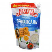 Майонез Махеев провансаль белый 770г дой-пак Майонез Махеев провансаль белый 770г дой-пак