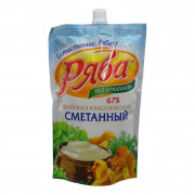 Майонез Ряба Классический Сметанный 67% 350г дой-пак Майонез Ряба Классический Сметанный 67% 350г дой-пак