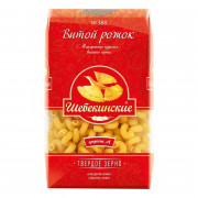 Макароны Шебекинские рожок витой 450г