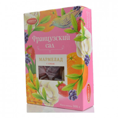 Мармелад Азовская КФ французский сад 300г