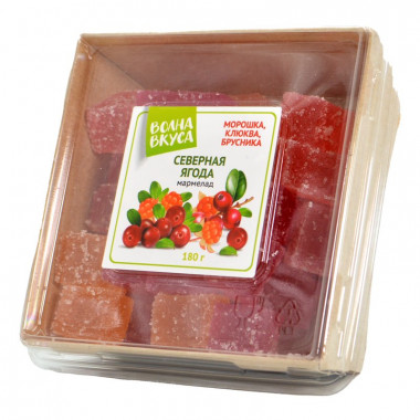 Мармелад Волна вкуса Северная ягода 180г