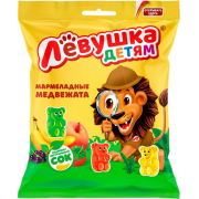 Мармелад Левушка детям жевательный медвежата 70г