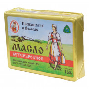 Масло Вологодский МК Бутербродное сливочное 61,5% 160г