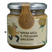 Мед Добрый мёд кремовый с грецким орехом 220г