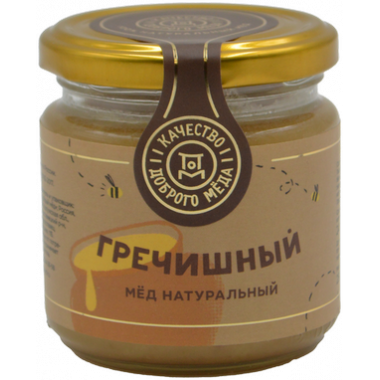 Мед Добрый мёд гречишный 250г