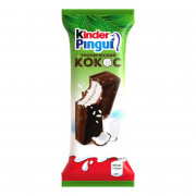 Пирожное Киндер пингви с кокосом 30г