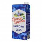 Молоко Домик в деревне ультрапастеризованное жир.2,5% 950г