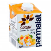 Сливки Пармалат стерилизованные для соуса жир.23% 0,5л