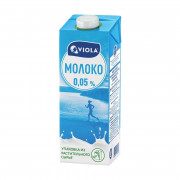 Молоко Виола УХТ ультрапастеризованное 0,0% 1кг