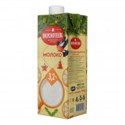 Молоко Вкуснотеево ультрапастеризованное 3,2% 950г