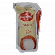 Сливки Вкуснотеево 20% 250г
