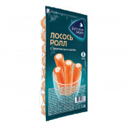 Лосось-ролл Русское море с творожным сыром 180г охл Лосось-ролл Русское море с творожным сыром 180г охл
