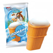Мороженое Городецкая ферма пломбир 20% 80г в/ст