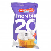 Мороженое Карельский стандарт пломбир с ароматом ванили в ваф.стак. 80г