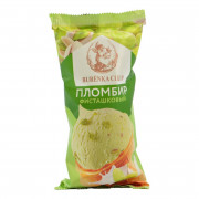 Мороженое Буренка клаб пломбир фисташковый в вафельном стаканчике 80г