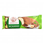 Мороженое Буренка клаб эскимо с дроблеными орехами в шоколадной глазури 70г