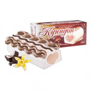 Мороженое Колибри рулет Купидон шоколад 12% 350г