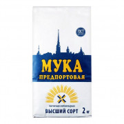 Мука предпортовая пшеничная в/с 2кг