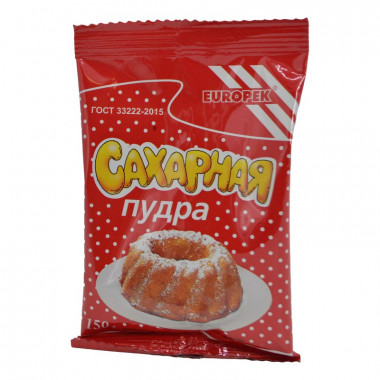 Пудра Европек сахарная 150г