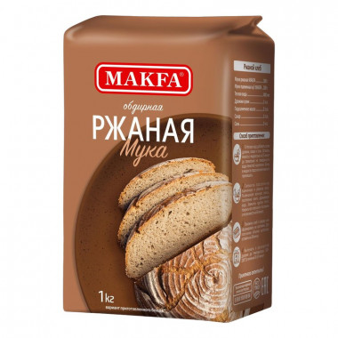 Мука Макфа ржаная 1кг