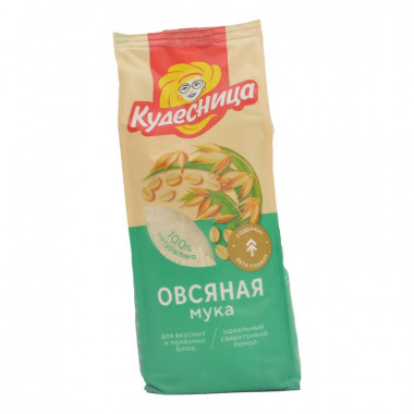 Мука Кудесница овсяная 400г