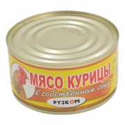 Мясо курицы Рузком в с/с 325г ж/б