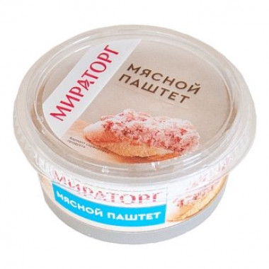 Паштет Мираторг мясной 130г