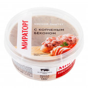 Паштет Мираторг с копченым беконом 130г Паштет Мираторг с копченым беконом 130г