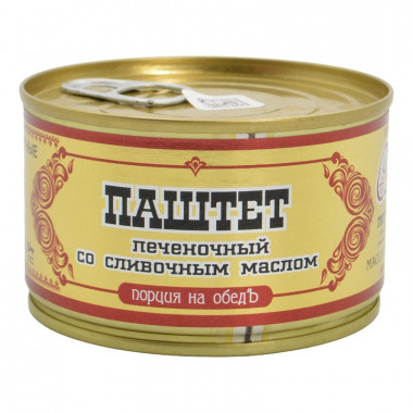 Паштет Старшина печеночный со сливочным маслом 230г ж/б