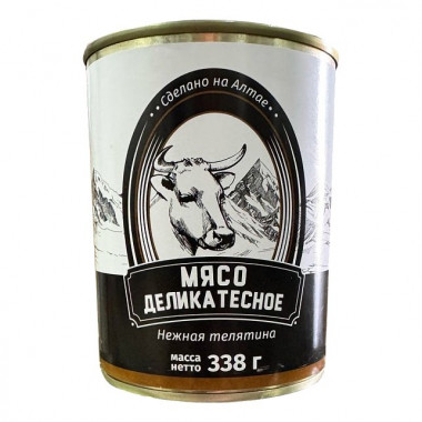 Мясо Бийск Деликатесное свинина/говядина 338г ж/б ключ