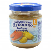 Пюре Бабушкино лукошко горбуша-картофель 100г