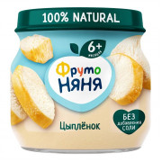 Пюре Фруто-няня цыпленок 80г