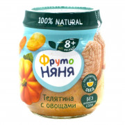 Пюре Фруто-няня телятина с овощами 100г