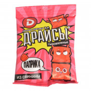 Ломтики мясные Дымов сыровяленые с паприкой з/с 30г Ломтики мясные Дымов сыровяленые с паприкой з/с 30г