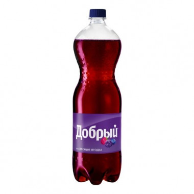 Напиток безалкогольный Добрый Кола со вкусом лесные ягоды 1л ПЭТ