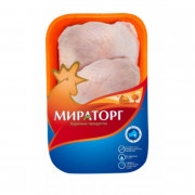 Бедро Мираторг цыпленка с кожей 750г Бедро Мираторг цыпленка с кожей 750г