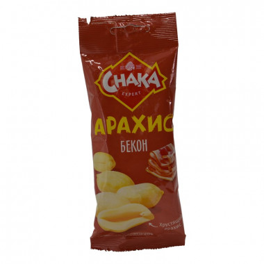 Арахис Чака обжаренный соленый со вкусом бекона 50г