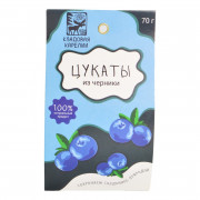 Цукаты Кладовая Карелии из черники 70г