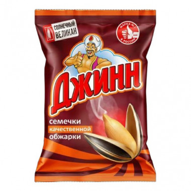 Семечки Джинн Солнечный великан жареные 300г