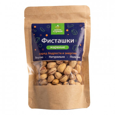 Фисташки Лотос Гурман жареные 100г