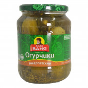 Огурчики Дядя Ваня маринованные закарпатские 680г