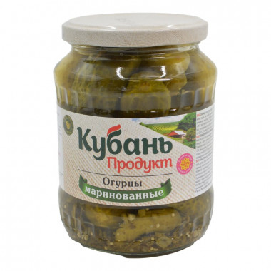 Огурцы Кубань Продукт маринованные 680г ст/б