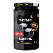Маслины Кубаночка крупные без косточки 360г ст/б Гост