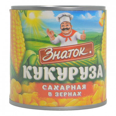 Кукуруза Знаток ГОСТ сладкая 425мл ж/б