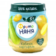 Пюре Фруто-няня из кабачков и картофеля с 5мес. 110г