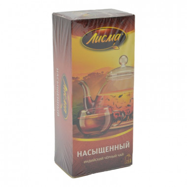 Чай Лисма индийский насыщенный 25пак. 45г