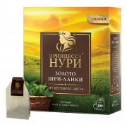 Чай Нури Золото Шри-Ланки из крупного листа черный 100пак. 180г Чай Нури Золото Шри-Ланки из крупного листа черный 100пак. 180г