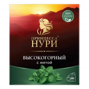 Чай Нури высокогорный с мятой 100пак Чай Нури высокогорный с мятой 100пак