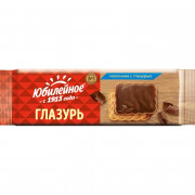 Печенье Юбилейное молочное с молочной глазурью 116г