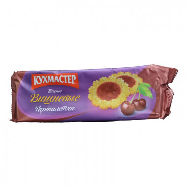 Печенье Кухмастер тарталетки вишневые 240г
